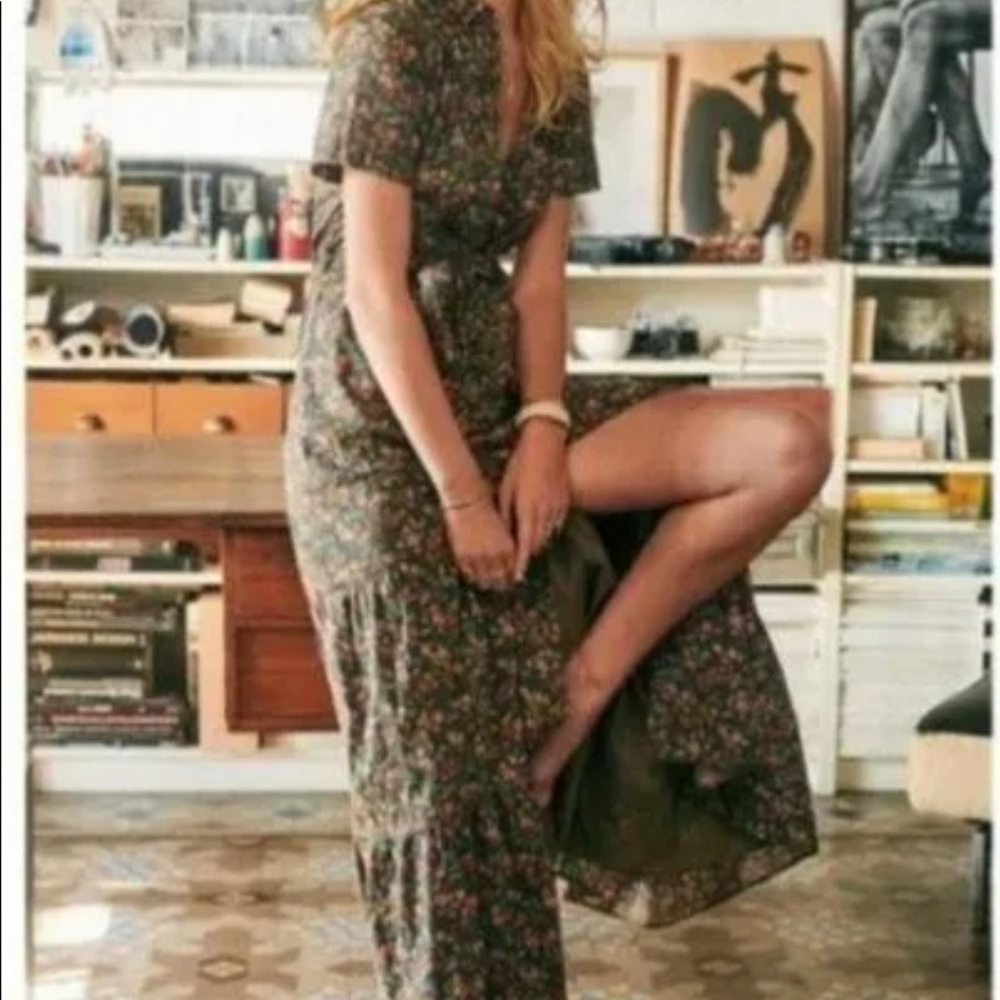 For bundle- Sezane Dauphine maxi dress